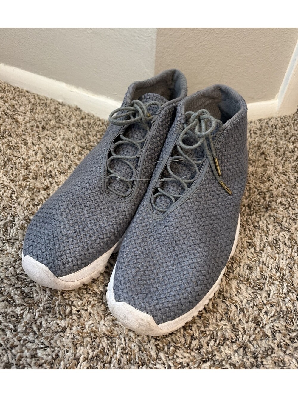 Nike Air Jordan Future 2014 Cool Grey White Men’s Size 14 Woven 656503-003 - Picture 2 of 12